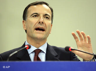 Franco Frattini, comissrio de Justia da UE